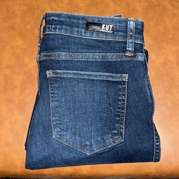 Kut From Kloth High Rise Connie Fab AB Ankle Skinny Size 4 - Picture 3 of 16